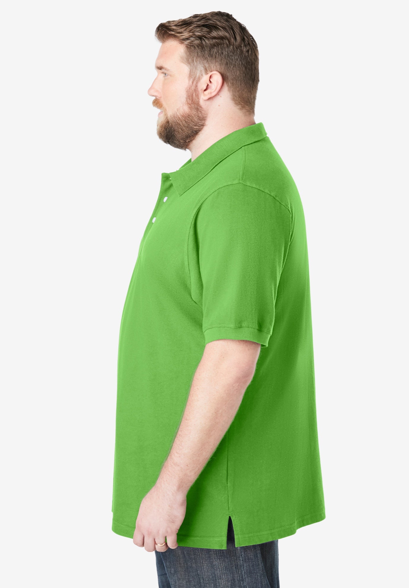 Shrink-Less&trade; Classic Cotton Polo Shirt image number 2