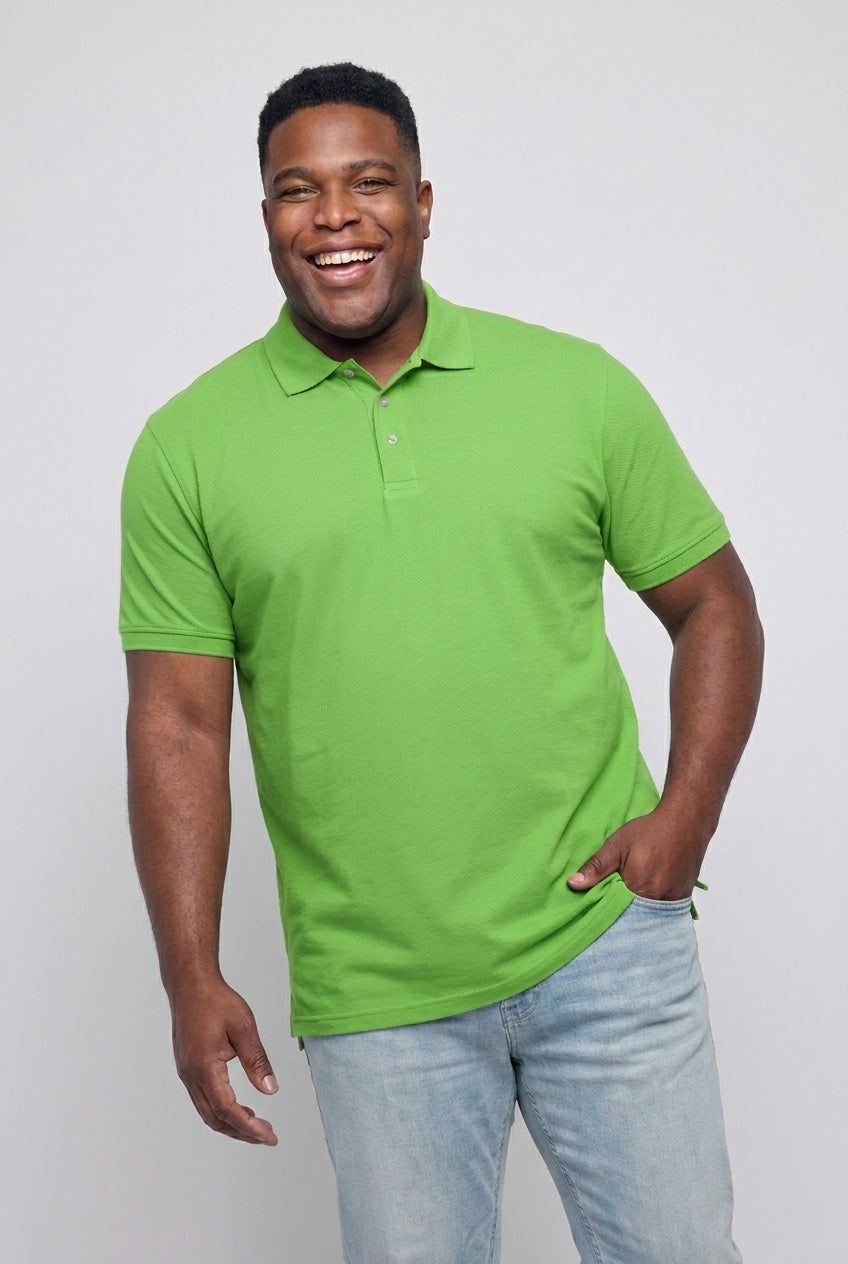Shrink-Less&trade; Classic Cotton Polo Shirt image number 0