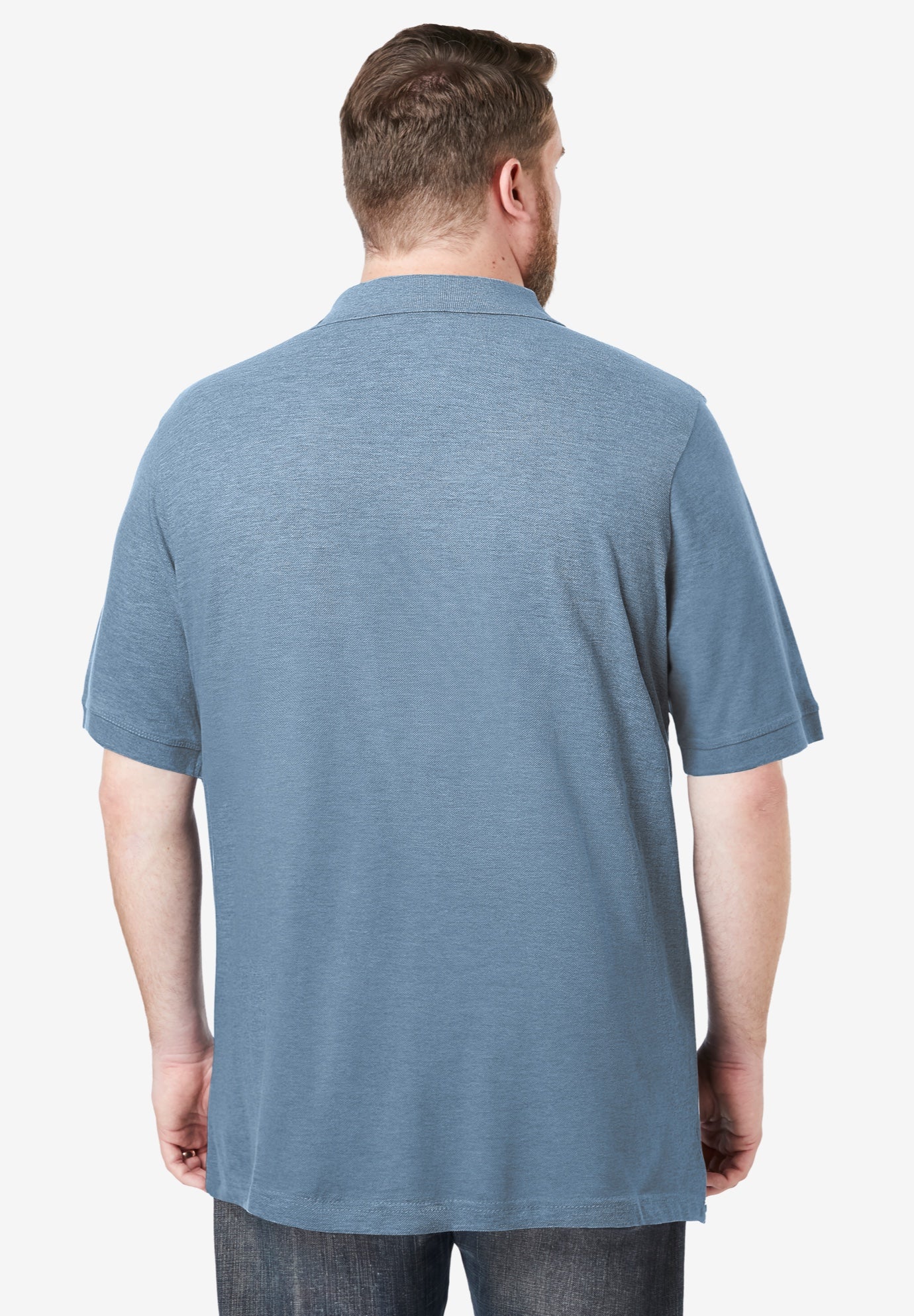 Shrink-Less&trade; Classic Cotton Polo Shirt image number 1