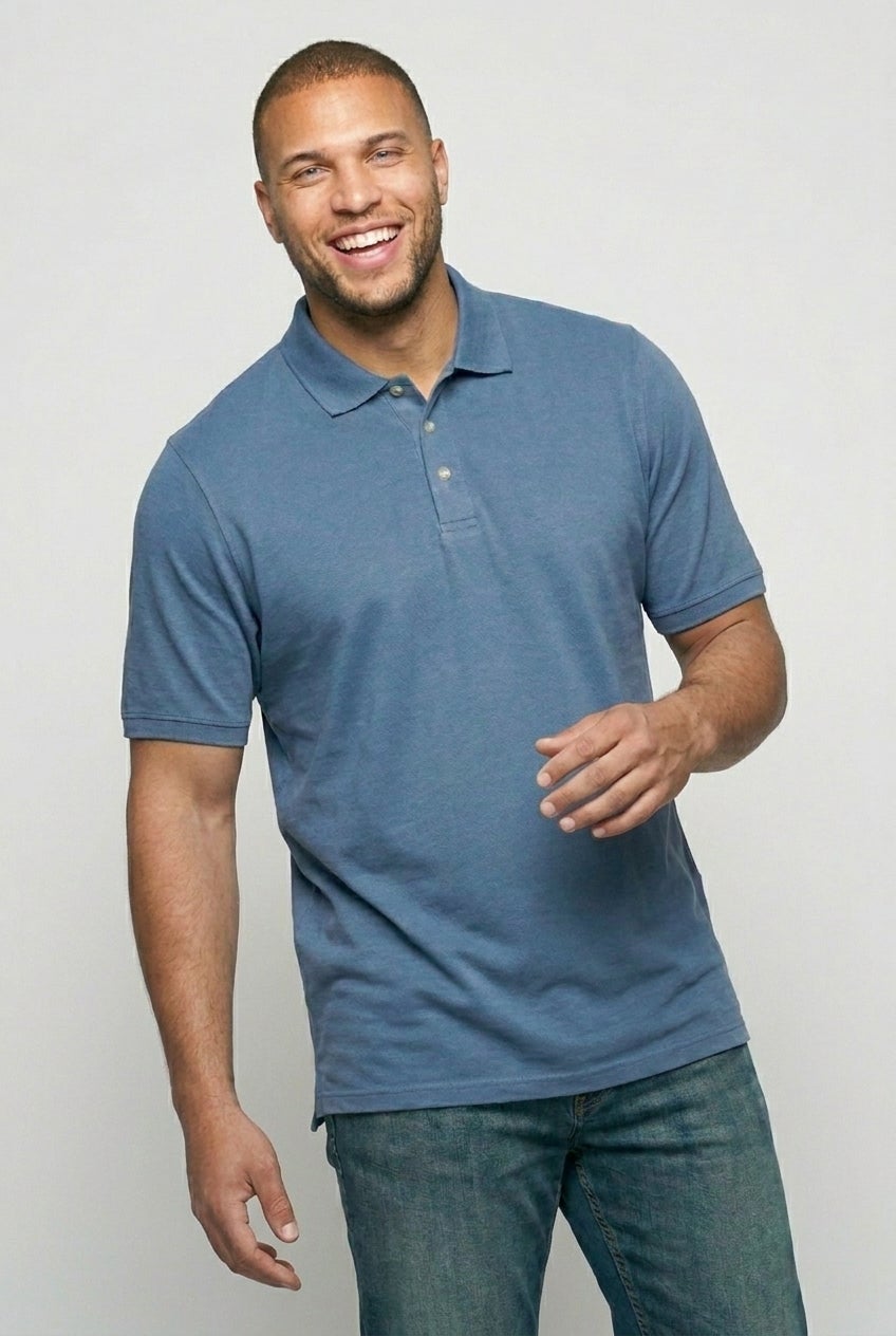 Shrink-Less&trade; Classic Cotton Polo Shirt image number 0