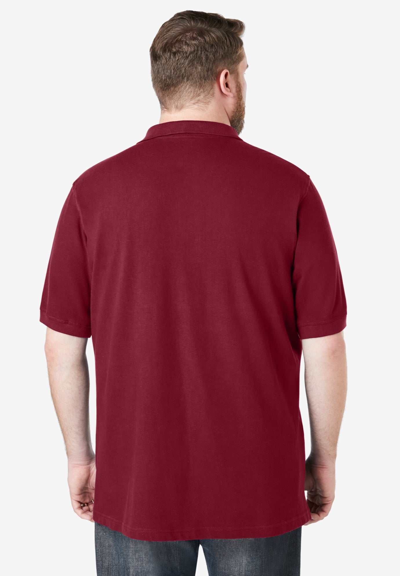 Shrink-Less&trade; Classic Cotton Polo Shirt image number 1