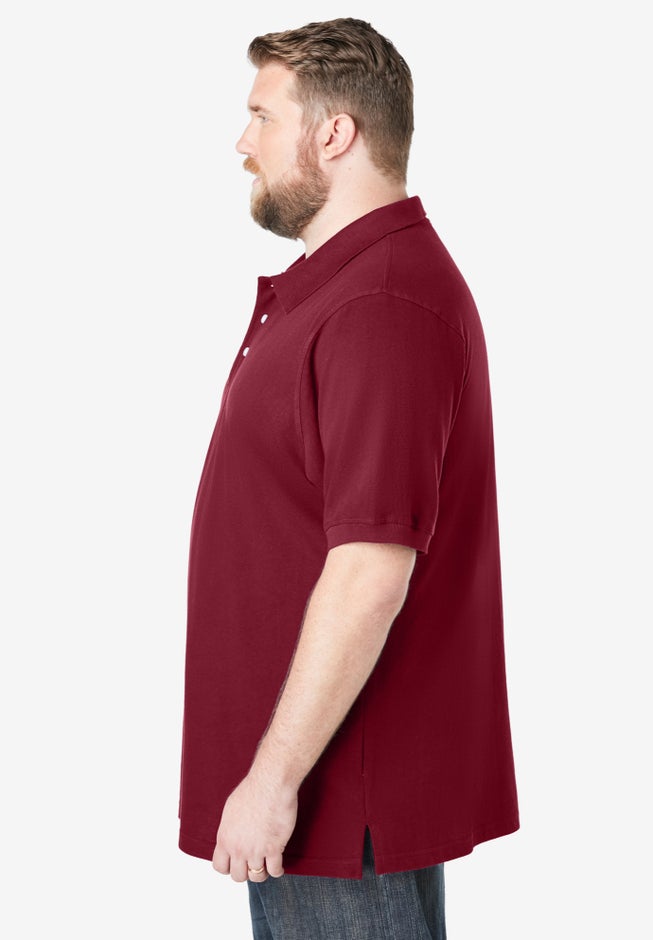 Shrink-Less&trade; Classic Cotton Polo Shirt image number 2