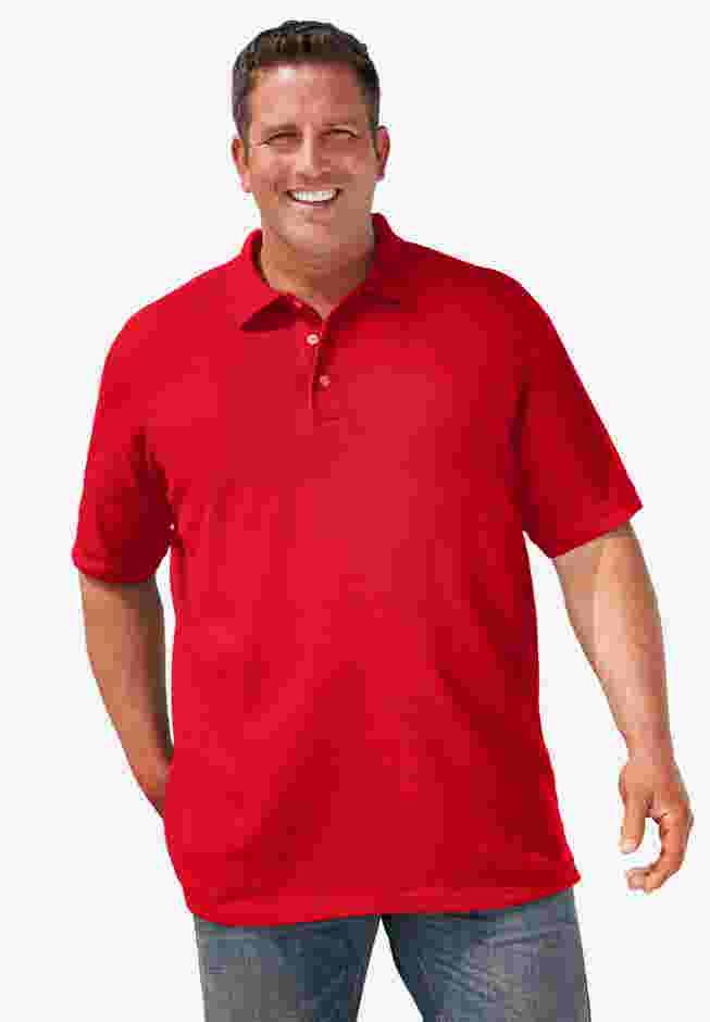 Shrink-Less™ Classic Cotton Polo Shirt image number 0