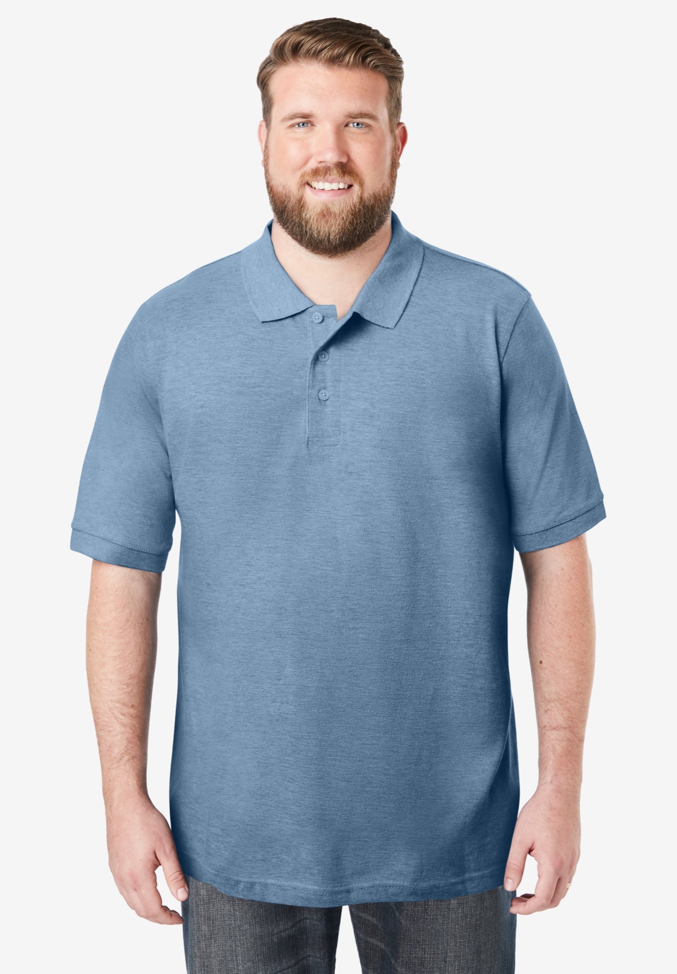 Shrink-Less&trade; Classic Cotton Polo Shirt image number 0