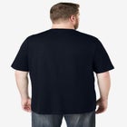 Shrink-Less Lightweight V-Neck Pocket T-Shirt image number null