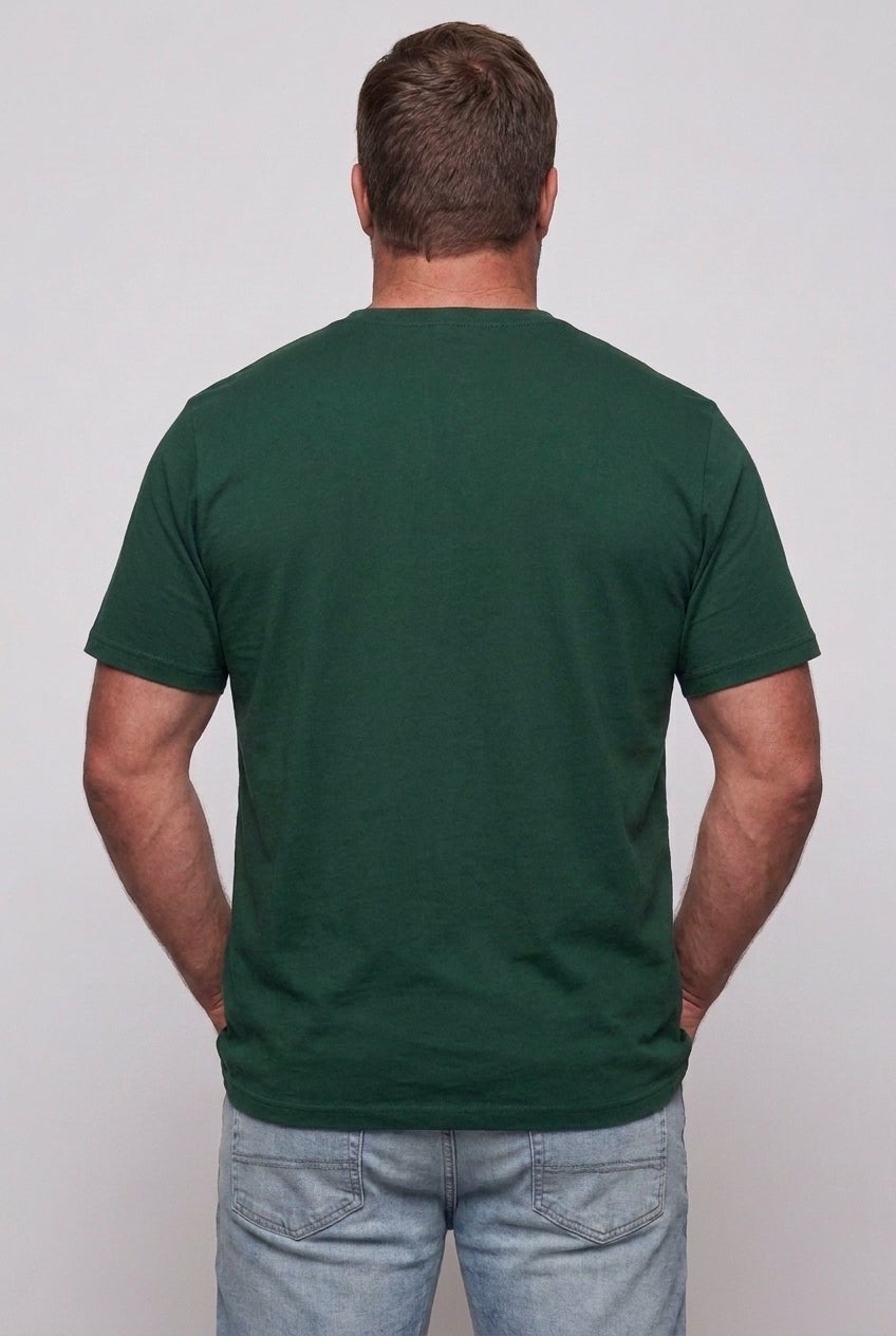 Shrink-Less Lightweight V-Neck Pocket T-Shirt image number 2