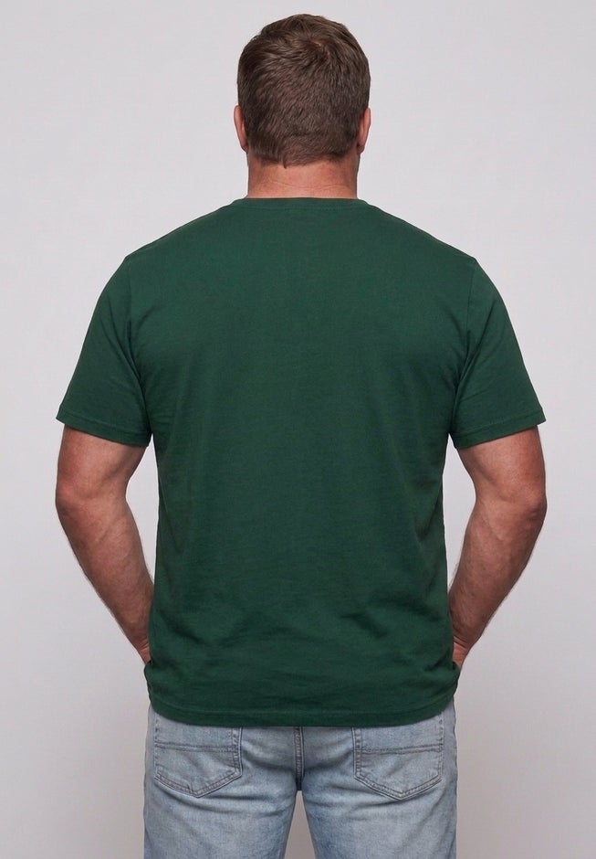 Shrink-Less Lightweight V-Neck Pocket T-Shirt image number 2