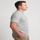 Shrink-Less Lightweight V-Neck Pocket T-Shirt image number null