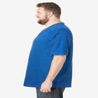 Shrink-Less Lightweight V-Neck Pocket T-Shirt image number null
