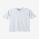 Shrink-Less Lightweight V-Neck Pocket T-Shirt image number null