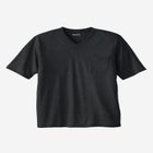 Shrink-Less Lightweight V-Neck Pocket T-Shirt image number null