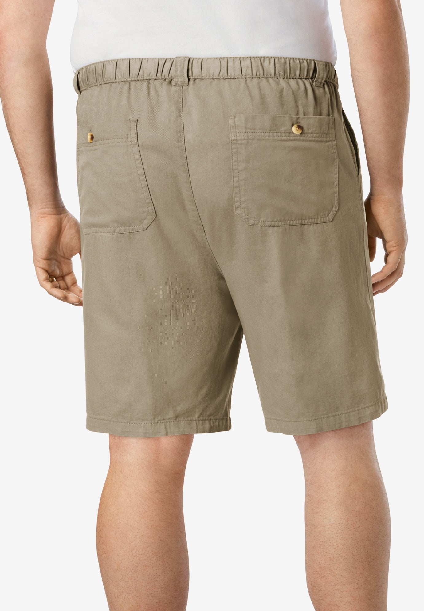 Knockarounds&reg; 8" Full Elastic Plain Front Short image number 1