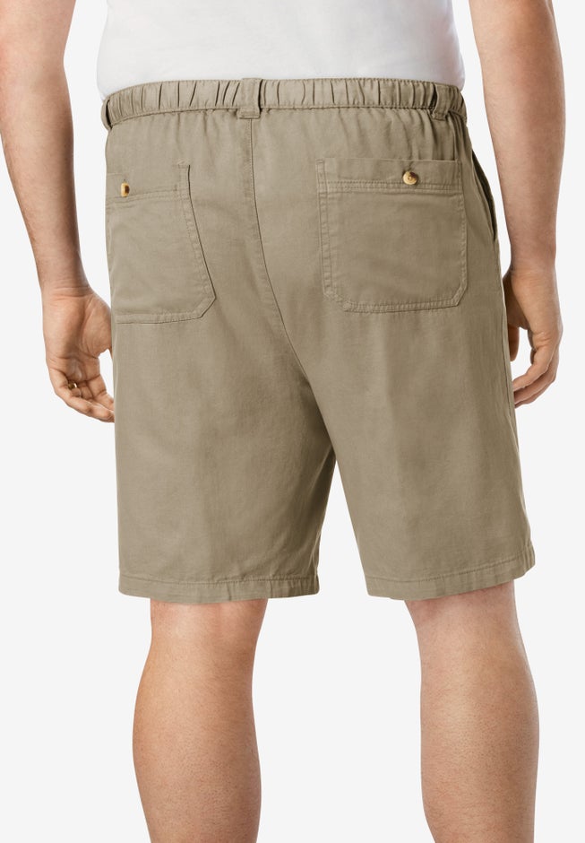 Knockarounds&reg; 8" Full Elastic Plain Front Short image number 1