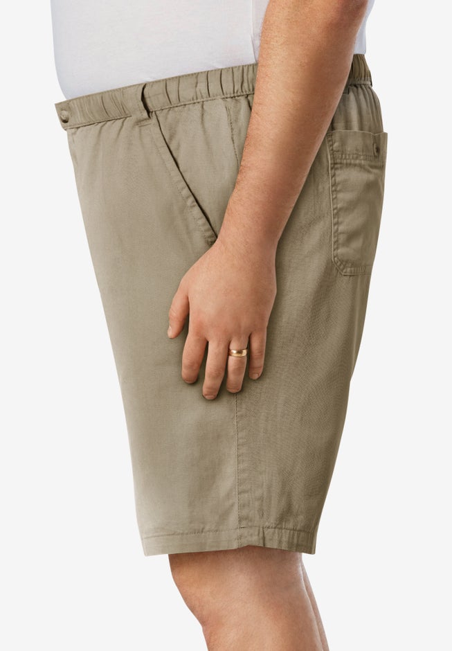 Knockarounds&reg; 8" Full Elastic Plain Front Short image number 2