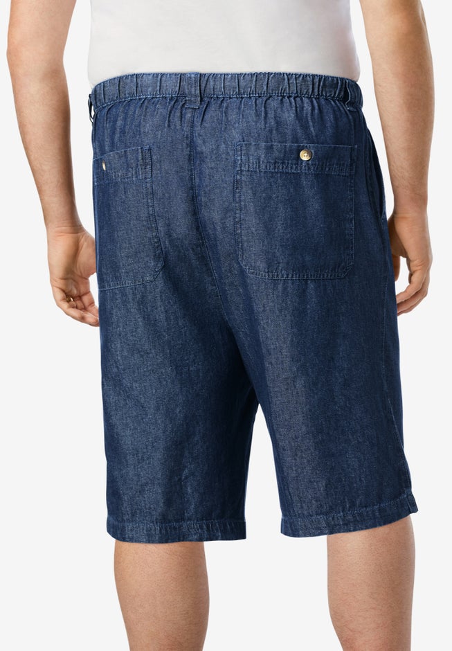 Knockarounds&reg; 8" Full Elastic Plain Front Short image number 1