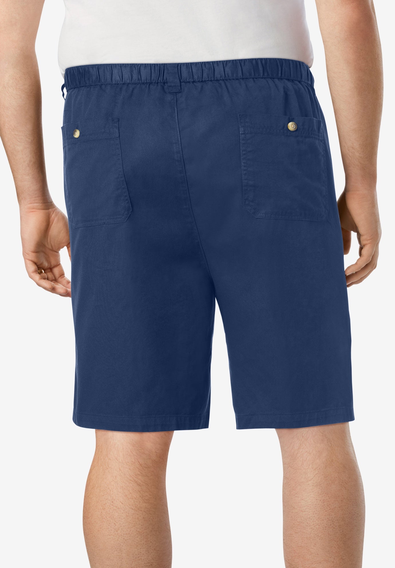 Knockarounds&reg; 8" Full Elastic Plain Front Short image number 1