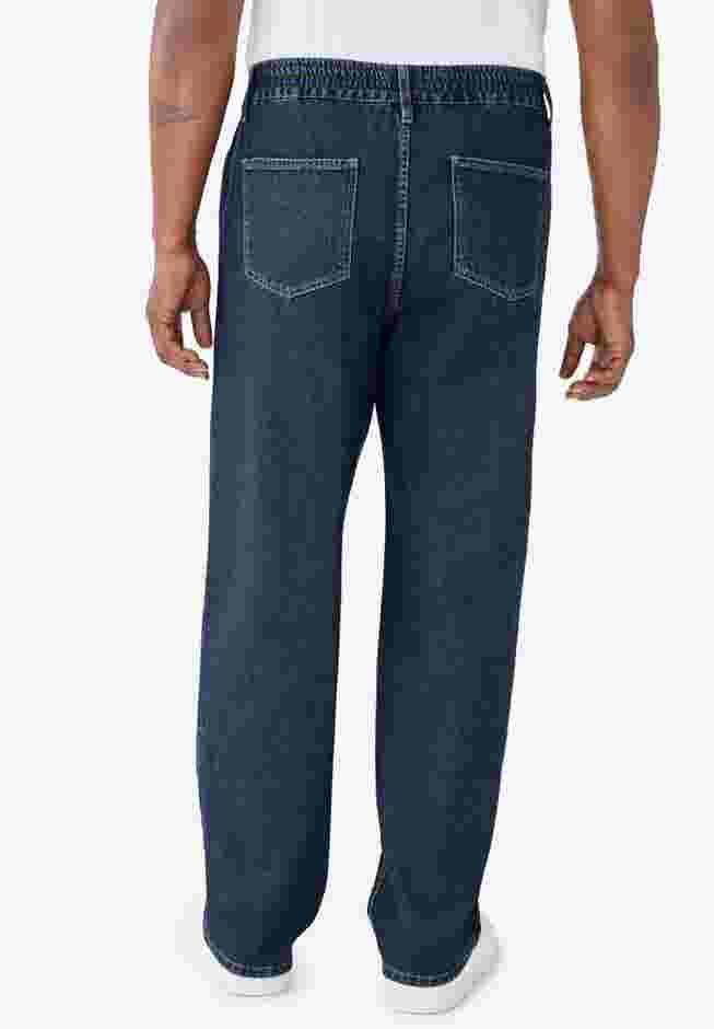 Loose Fit Comfort Waist Jeans image number 1