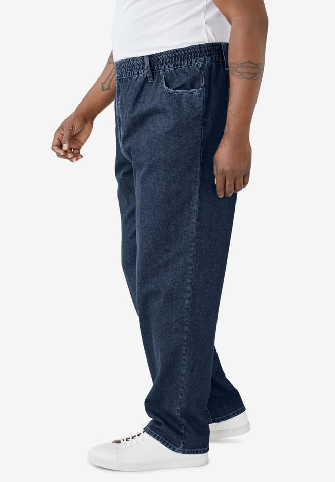 Loose Fit Comfort Waist Jeans image number 2