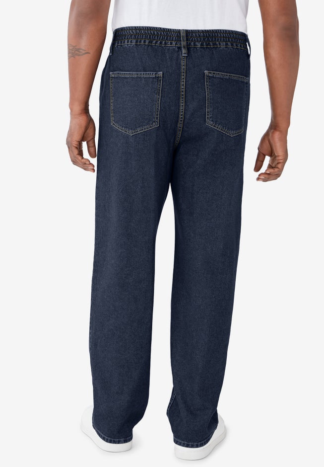 Loose Fit Comfort Waist Jeans image number 1