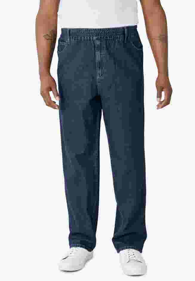 Loose Fit Comfort Waist Jeans image number 0