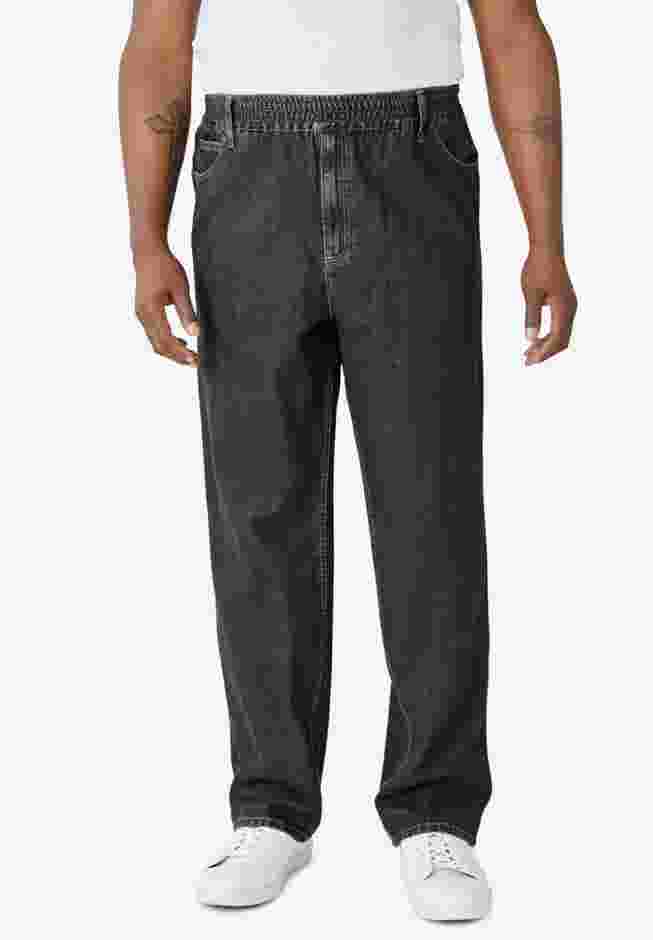 Loose Fit Comfort Waist Jeans image number 0