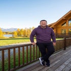 Lightweight Jersey Open-Bottom Sweatpants image number null