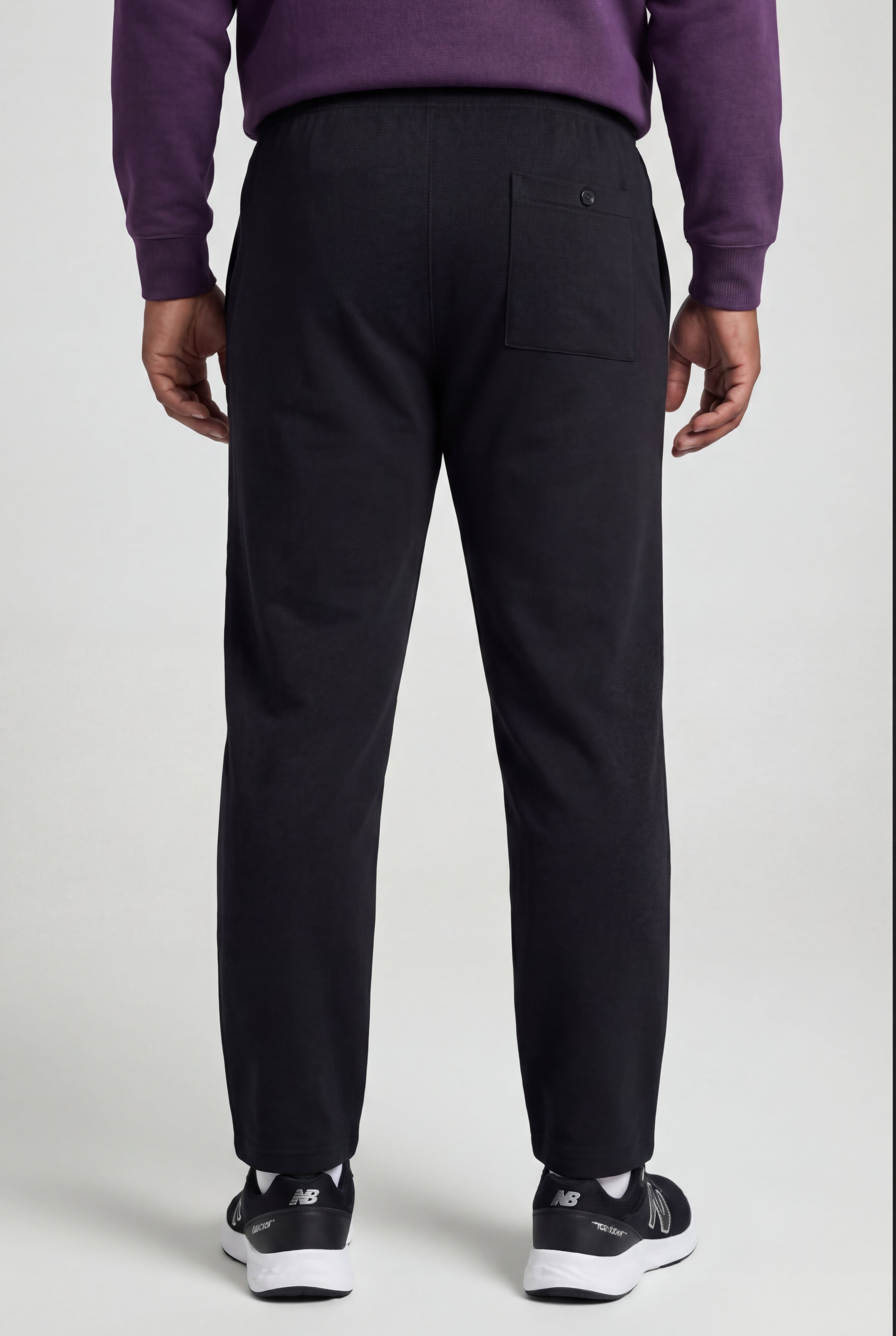 Lightweight Jersey Open-Bottom Sweatpants image number 5