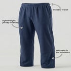 Lightweight Jersey Open-Bottom Sweatpants image number null