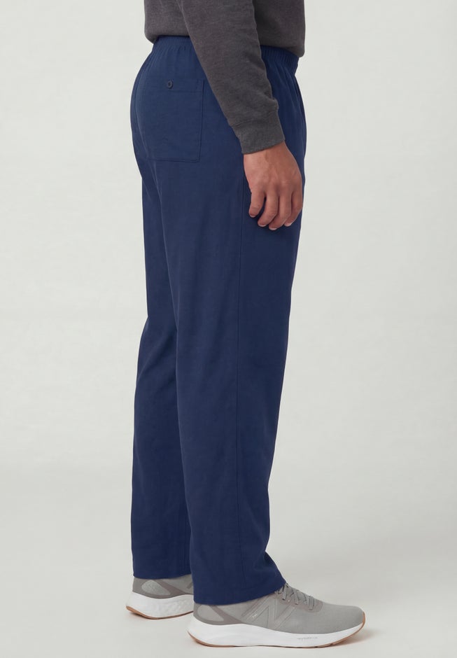 Lightweight Jersey Open-Bottom Sweatpants image number 2
