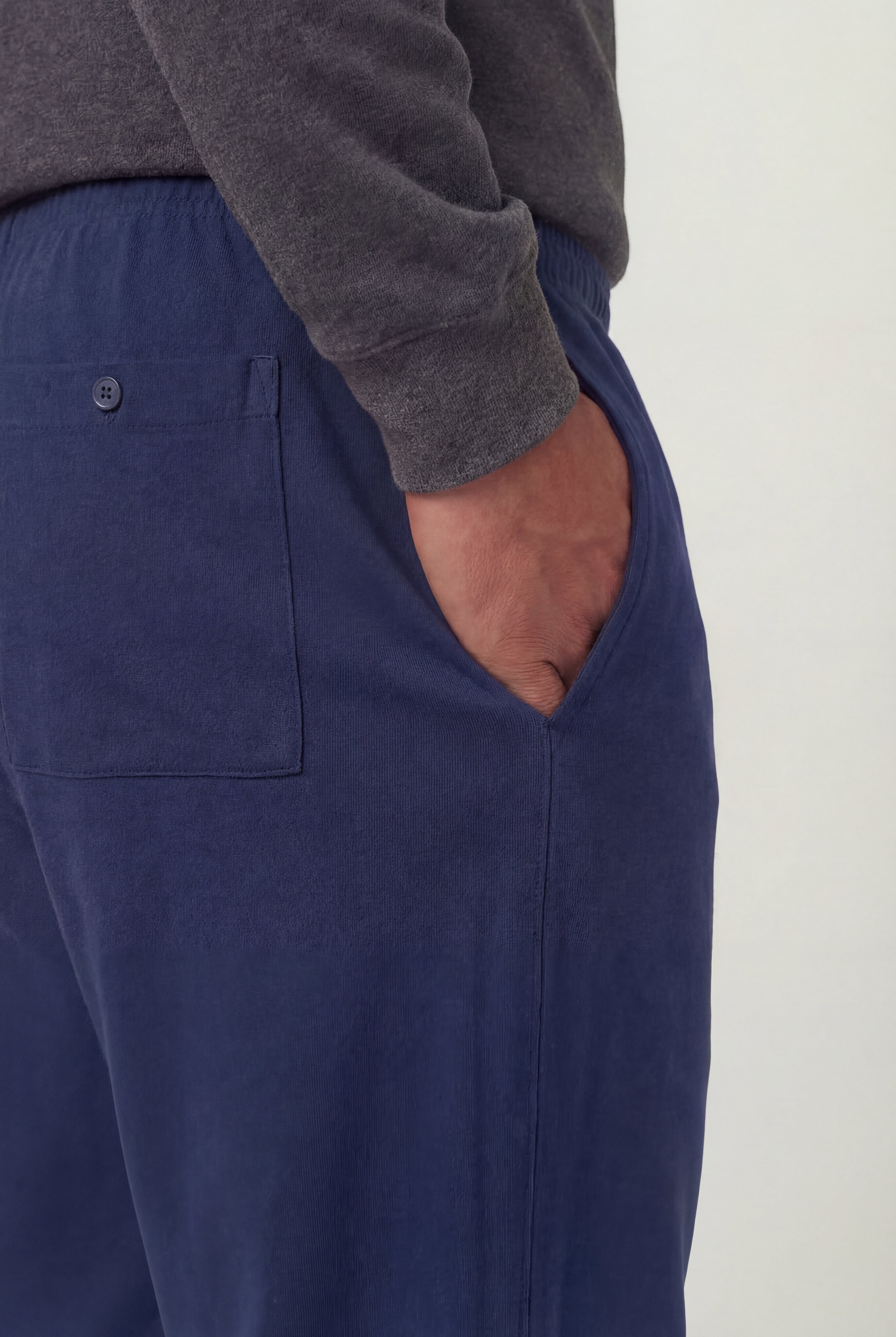 Lightweight Jersey Open-Bottom Sweatpants image number 7