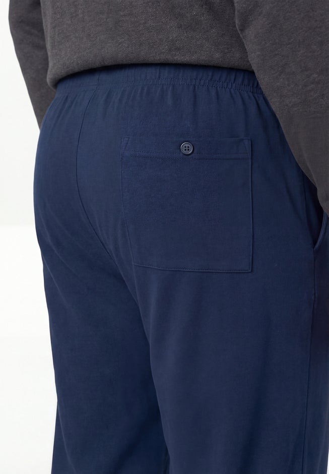 Lightweight Jersey Open-Bottom Sweatpants image number 6