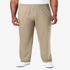 Lightweight Jersey Open-Bottom Sweatpants image number null