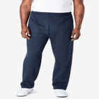 Fleece Open-Bottom Sweatpants image number null