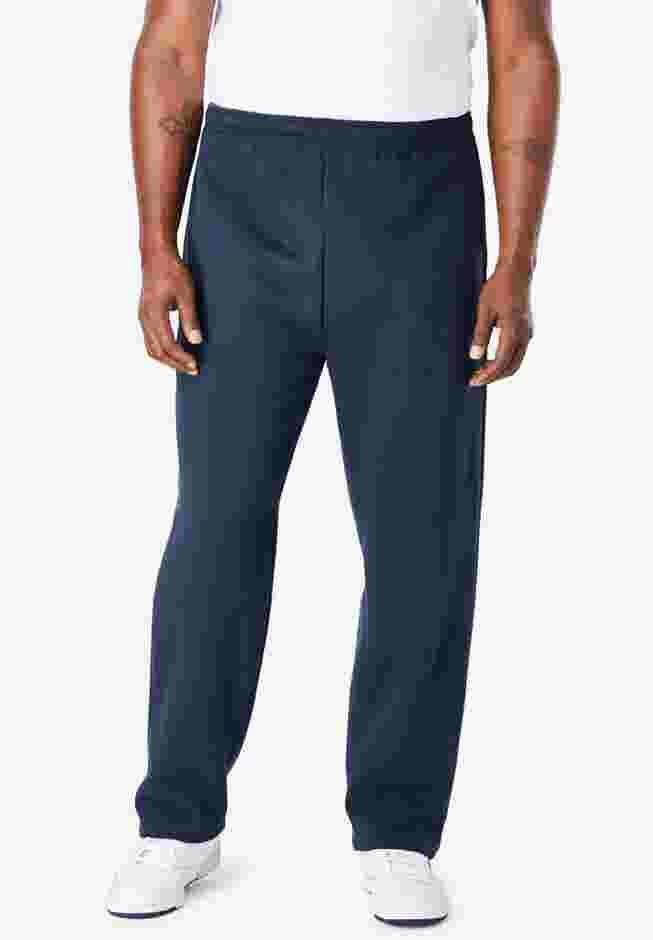 Fleece Open-Bottom Sweatpants image number 0