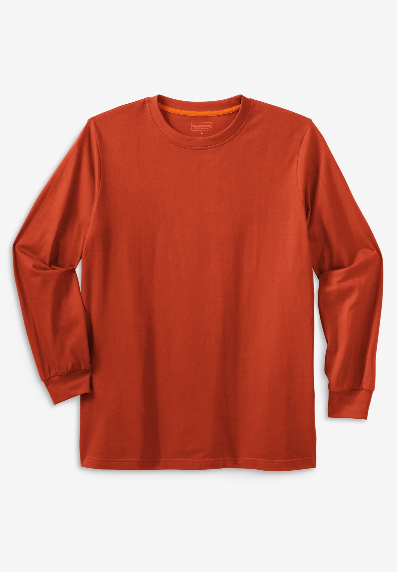 Heavyweight Long-Sleeve No Pocket Crewneck Tee image number 0