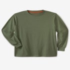 Heavyweight Long-Sleeve No Pocket Crewneck Tee image number null