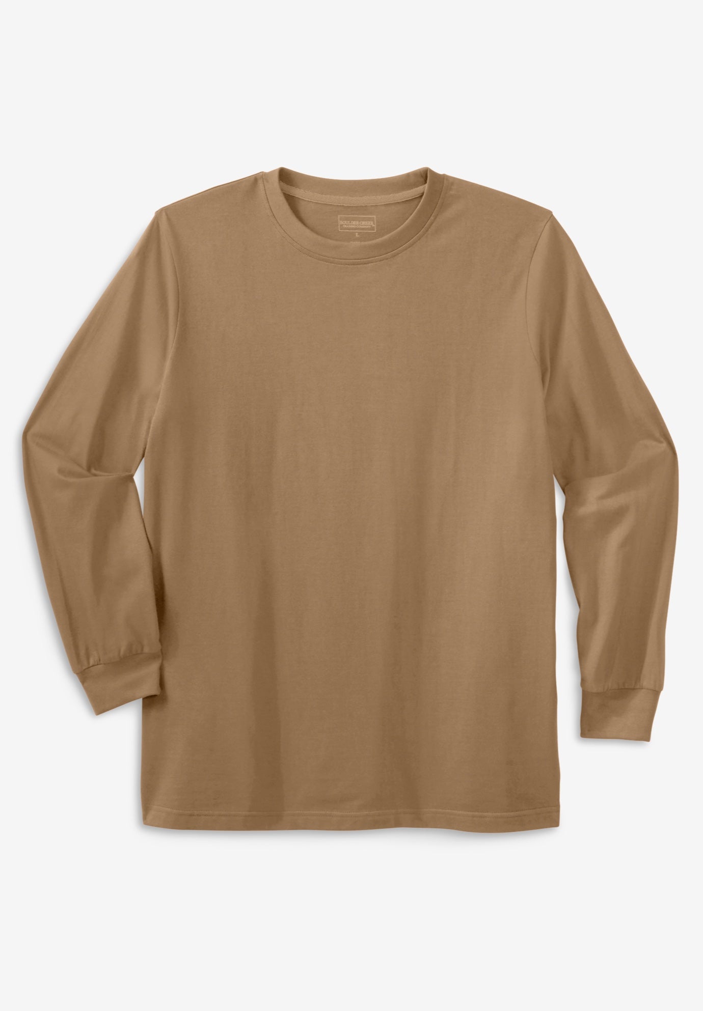 Heavyweight Long-Sleeve No Pocket Crewneck Tee image number 0