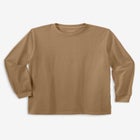 Heavyweight Long-Sleeve No Pocket Crewneck Tee image number null
