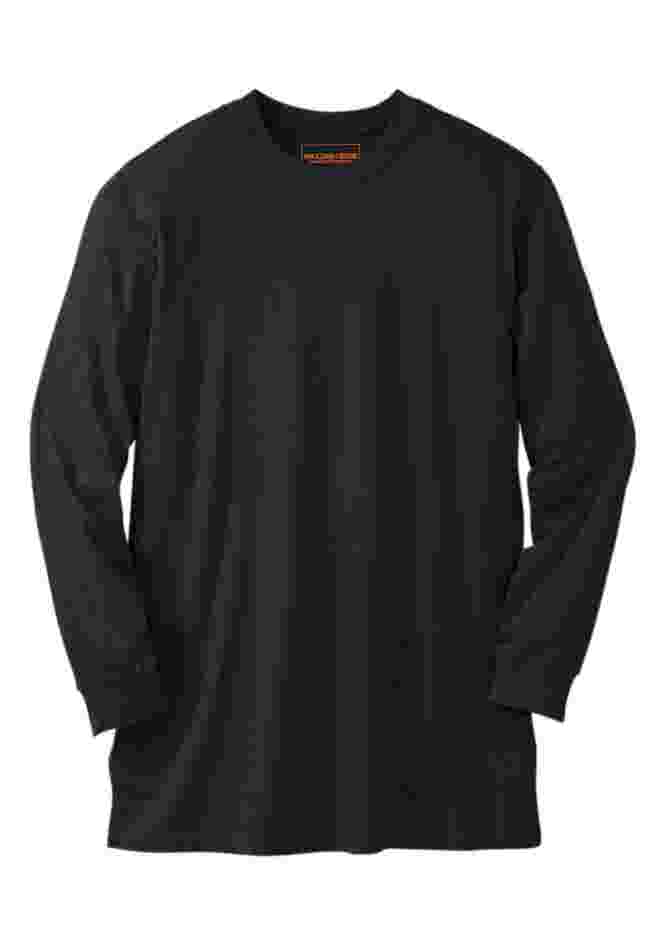 Heavyweight Long-Sleeve No Pocket Crewneck Tee image number 0