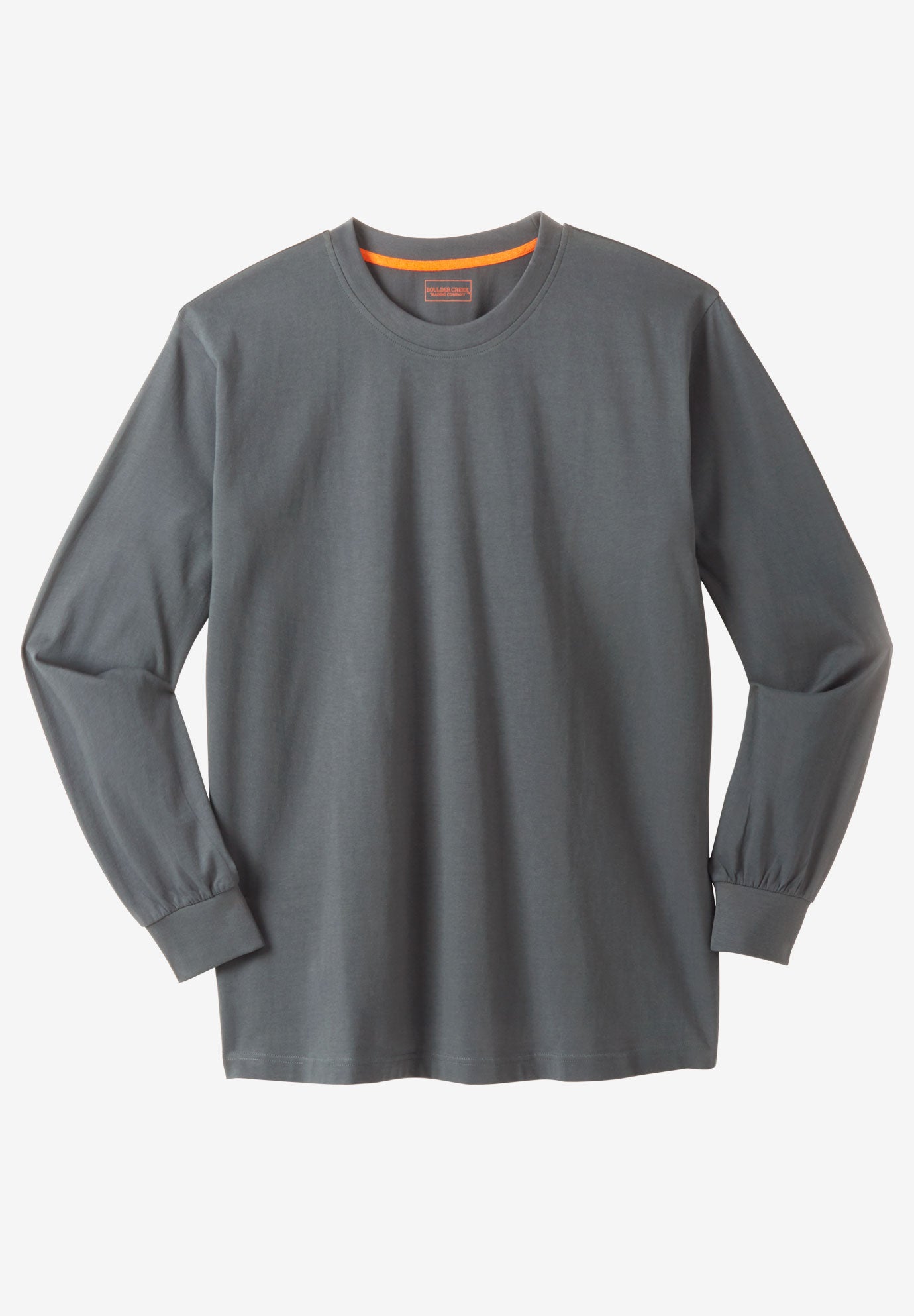 Heavyweight Long-Sleeve No Pocket Crewneck Tee image number 0