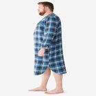 Plaid Flannel Nightshirt image number null