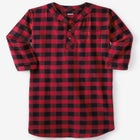 Plaid Flannel Nightshirt image number null
