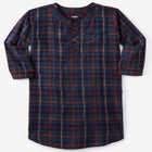 Plaid Flannel Nightshirt image number null