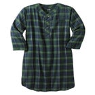Plaid Flannel Nightshirt image number null