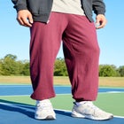 Lightweight Jersey Elastic Cuff Sweatpants image number null