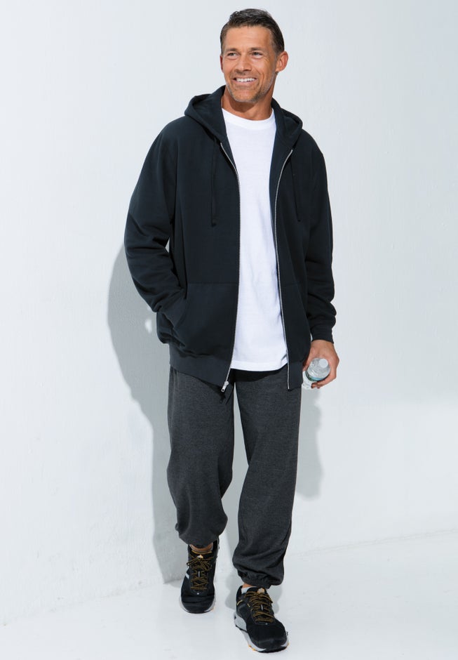 Fleece Zip-Front Hoodie image number 1