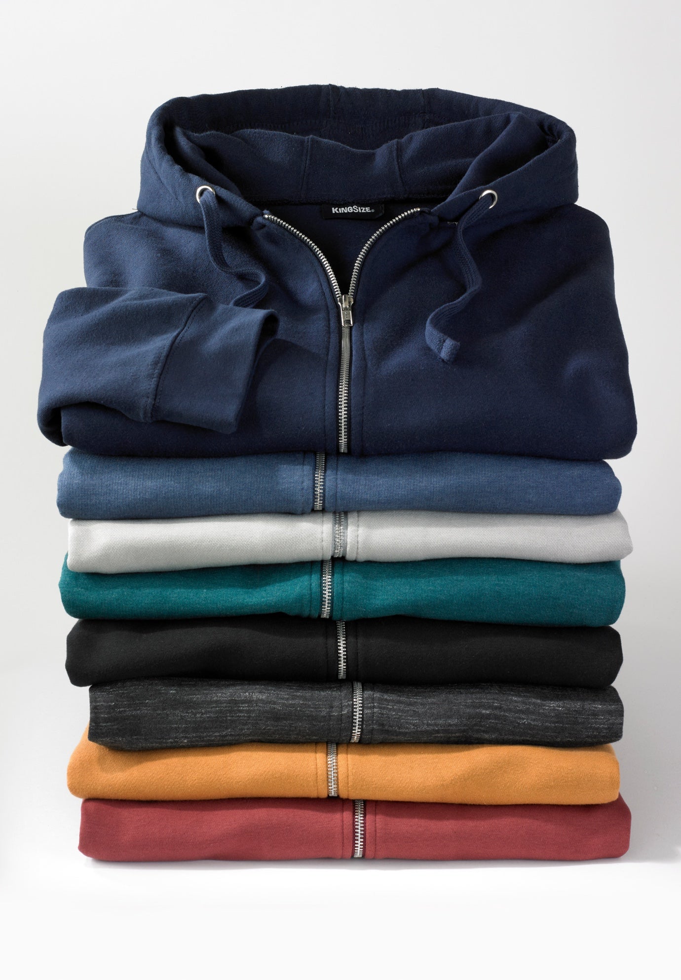 Fleece Zip-Front Hoodie image number 4