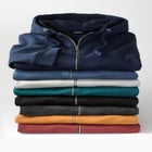 Fleece Zip-Front Hoodie image number null