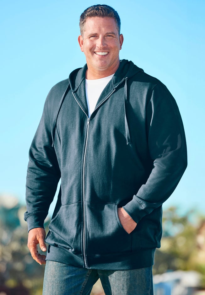 Fleece Zip-Front Hoodie image number 1