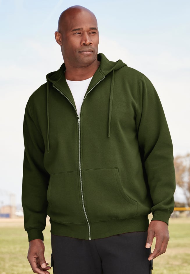 Fleece Zip-Front Hoodie image number 5